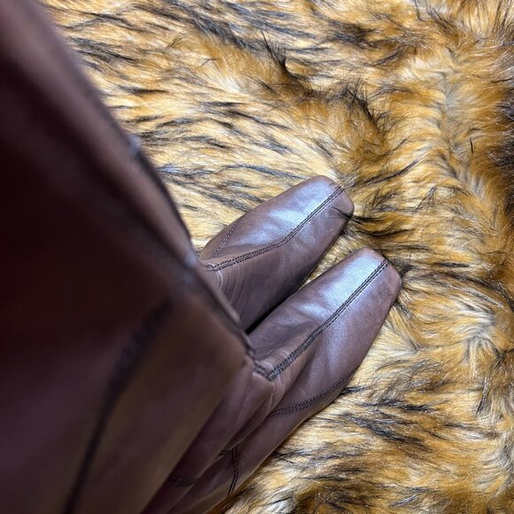 Brown Leather Women's Boots - Picture 5 of 5